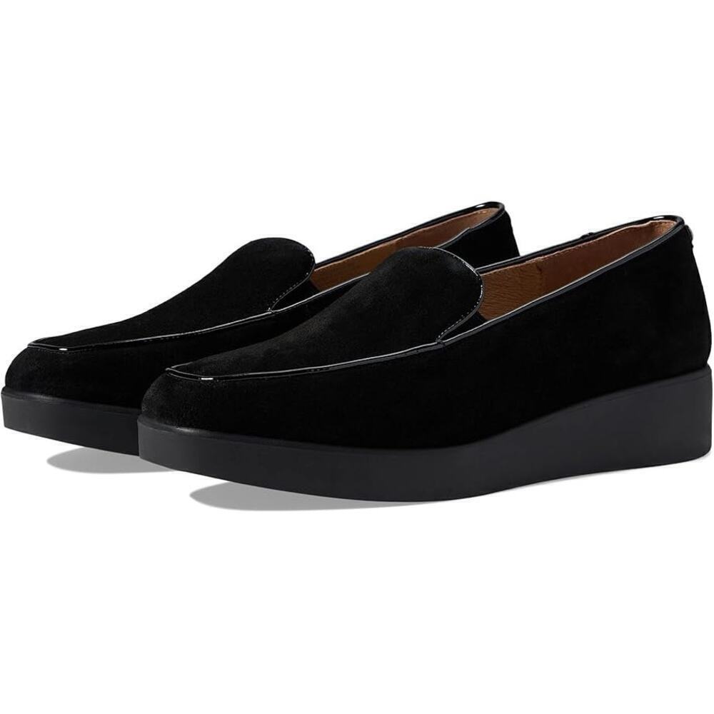 New Gira NYDJ Women's Platform Loafers , 9.5 Black